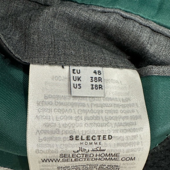 Textured Men’s Blazer - Picture 5 of 5